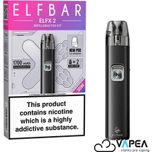 Elf Bar ELFX2 1700 mAh Matte Black