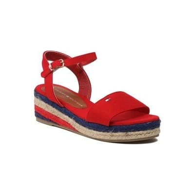 Tommy Hilfiger Rope Wedge T3A7-32778-0048 M Red