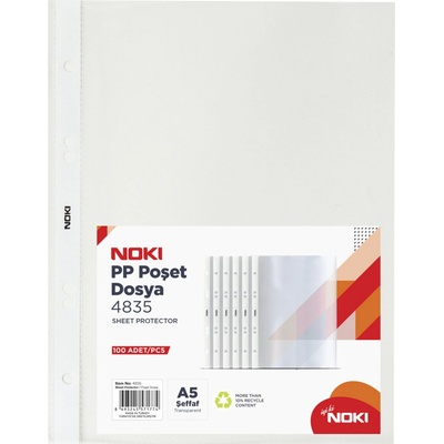 NOKI A5/38 mikrónov, matné – balenie 100 ks