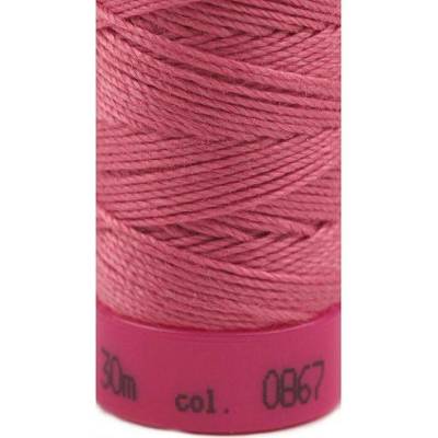 Polyesterové nitě Aspo 30 / riflové návin 30 m 867 Cashmere Rose