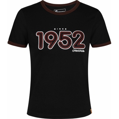 O'Neill Dámske tričko O'RIGINALS 1952 čierna biela červená