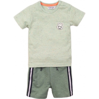 Dirkje Set 2dielny kr. nohavice Light Sage Sage Melange
