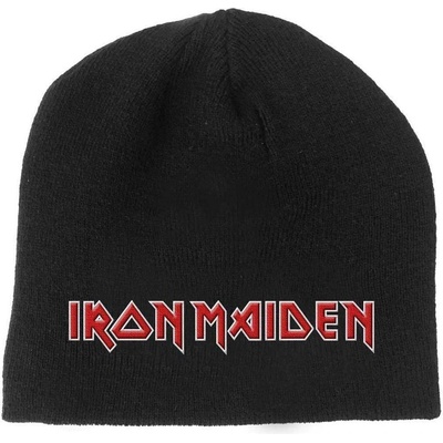 Rock Off Iron Maiden Beanie Hat Logo