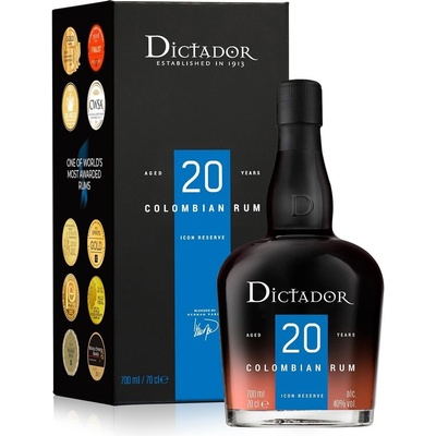 Dictador 20y 40% 0,7 l (holá láhev)