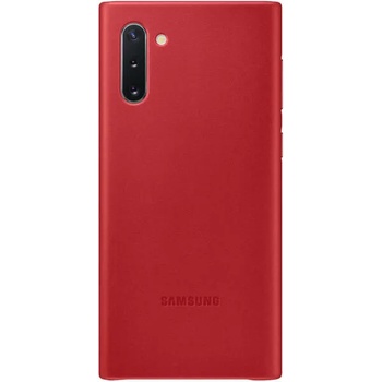 Image 1 of Samsung Galaxy Note 10 leather cover red (EF-VN970LREGWW)