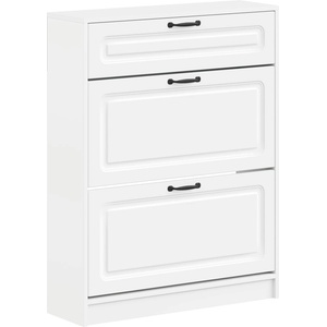 vidaXL Шкаф за обувки UTRECHT 78 x 24 x 100 см Инженерна дървесина (897755)