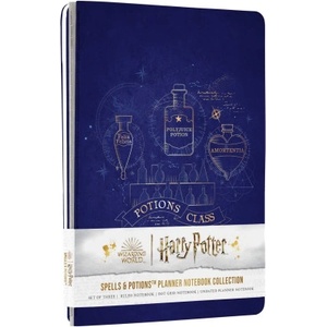 Insight Editions Harry Potter: Spells and Potions Planner Notebook Collection (Set of 3) | Insights