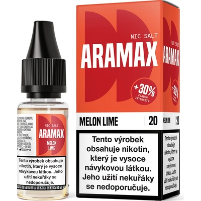 Aramax Salt Melon Lime 10 ml 20 mg – Zboží Mobilmania