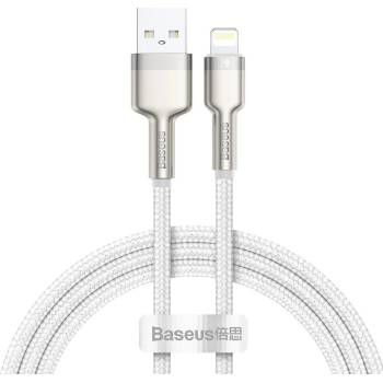 Baseus Кабел за данни Baseus Cafule, Lightning, 1.0m, Бял - 40474 (40474)