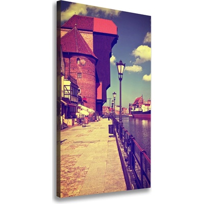 Vertikálny foto obraz na plátne Gdaňsk Poľsko 50x100 cm