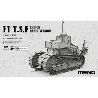 Meng French FT T.S.F. Radio Version 1:35