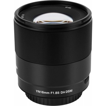 Yongnuo YN 16 mm f/1.8 DA DSM lens Sony E