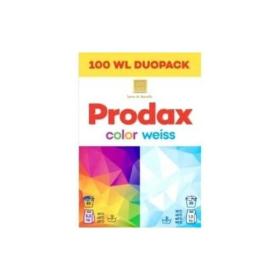 Prodax Color prací prášok 5,2 kg 80 PD + White prášok 1,3 kg 20 PD