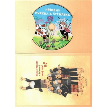 Filmové nezávislá filmová studia Příběhy Cvrčka a štěňátka DVD