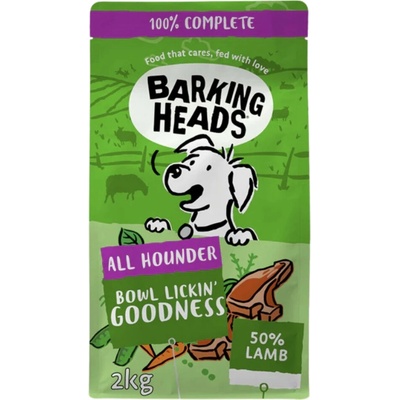 Barking Heads All Hounder Bowl Lickin Good Lamb 2 kg