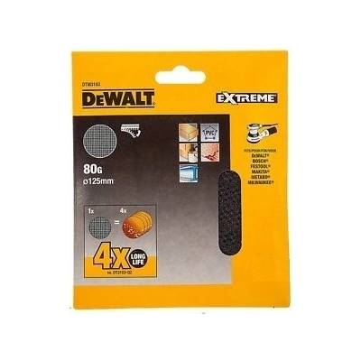 DeWalt DTM3113 brusná síťovina 125mm P80, 10ks