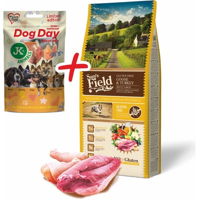 Sam's Field Gluten Free Adult Large Goose & Turkey 13 kg