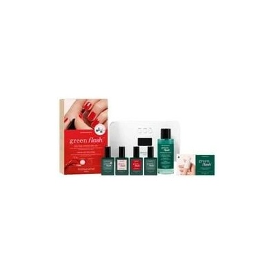 MANUCURIST Green Flash Kit PRO 36W - Poppy Red + Hortencia