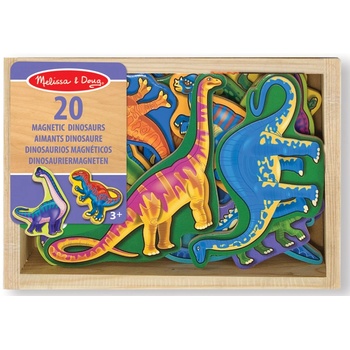 Image 1 of Melissa & Doug - Дървени магнити - Динозаври