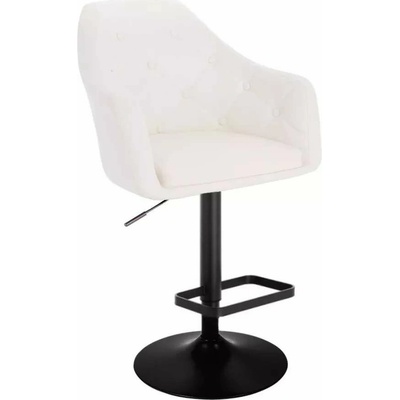 LuxuryForm Design Andora na čiernom tanieri biela