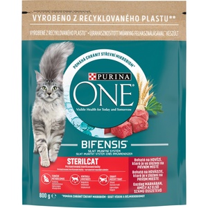 ONE Sterilcat beef 2x9,75 kg