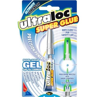 Wiky Ultraloc gel modrý 3 g