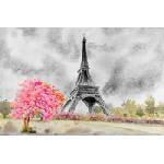 DIMEX ART Флизелинов фототапет картина - айфелова кула 375 x 250 см