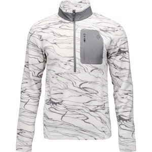 Black Diamond Мъжки поларен пуловер Black Diamond Rift Half-Zip Fleece Jacket Fleece jumper - Relief / Alloy / Steel Grey (005-7121-0312)