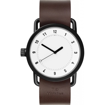 TID Watches No.1 White/ Walnut Wristband