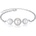 Silenti Jewelry Сребърна гривна "Утопия