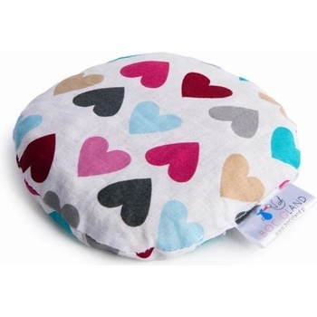 BocioLand Malý nahřívací polštářek s třešňovými pecičkami Srdce