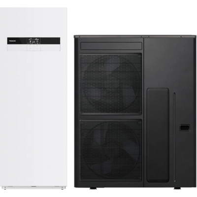 Panasonic Aquarea M-gen AiO hydrosplit (nádrž 185l) (spirála 3kW) ADC/WDG R290 230V/230V 16kW