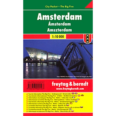 Plán města Amsterdam 1:10 000