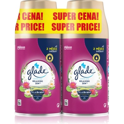 Glade Relaxing Zen автоматичен освежител на въздуха пълнител 2x269ml
