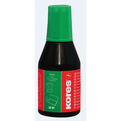 Kores Razítkovací barva zelená 28 ml