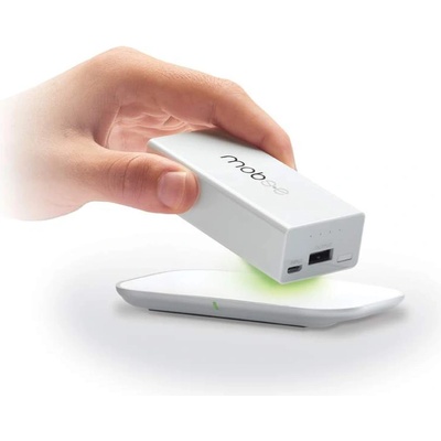 Mobee Magic Juice BackUp - външна батерия 5200 mAh с USB изход с възможност за безжично зареждане за мобилни устройства