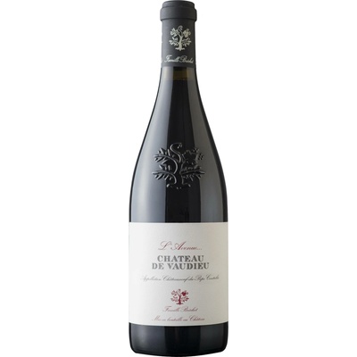 Chateau de Vaudieu Chateauneuf du Pape L'Avenue 2018 Červené 15% 0,75 l (holá láhev)