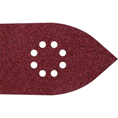 Wolfcraft 1755000 sada univerzálneho brúsneho papiera na suchý zips, s otvormi Zrnitosť 80, 120, 240 (d x š) 175 mm x 10