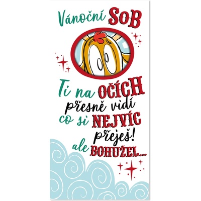 Albi Pop-up obálka na peníze - Sob