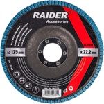 Raider Диск ламелен zirconia 125mm G-120 (164135)