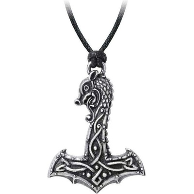 Alchemy gothic Колие с висулка ALCHEMY GOTHIC - Drakkar Hammer - Pewter- P910