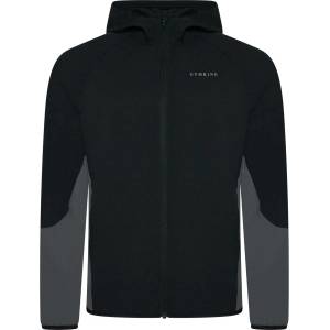 Gym King Mens Progress Long Sleeve Windbreaker - Black/Graphite