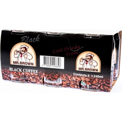 MR.BROWN black ľadová káva plech 240 ml