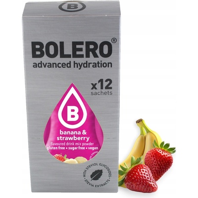 Bolero Nápoj s príchuťou banánu a jahody 36 g