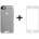 REMAX Комплект стъклен протектор + Калъф Remax Crystal, за iPhone 7/8 Plus, Черен - 52333