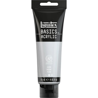 Liquitex Basic АКРИЛНА боя 236 Silver 118 ml 1 бр (72.1052)