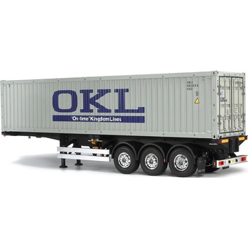 Tamiya RC 40ft Container 3A Semi-Trailer OKL KIT 1:14