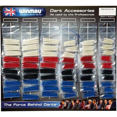 Winmau Nylon 3 ks Bílá Short 34 mm – Zboží Dáma