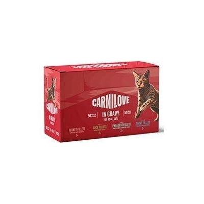 VAFO Praha s.r.o. Carnilove Cat Pouch Gravy Multipack 12x85 g