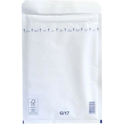 Bublinková obálka G17, vonkajší rozmer: 250x350mm, vnútorný rozmer: 230x340mm, vhodná na formát A4